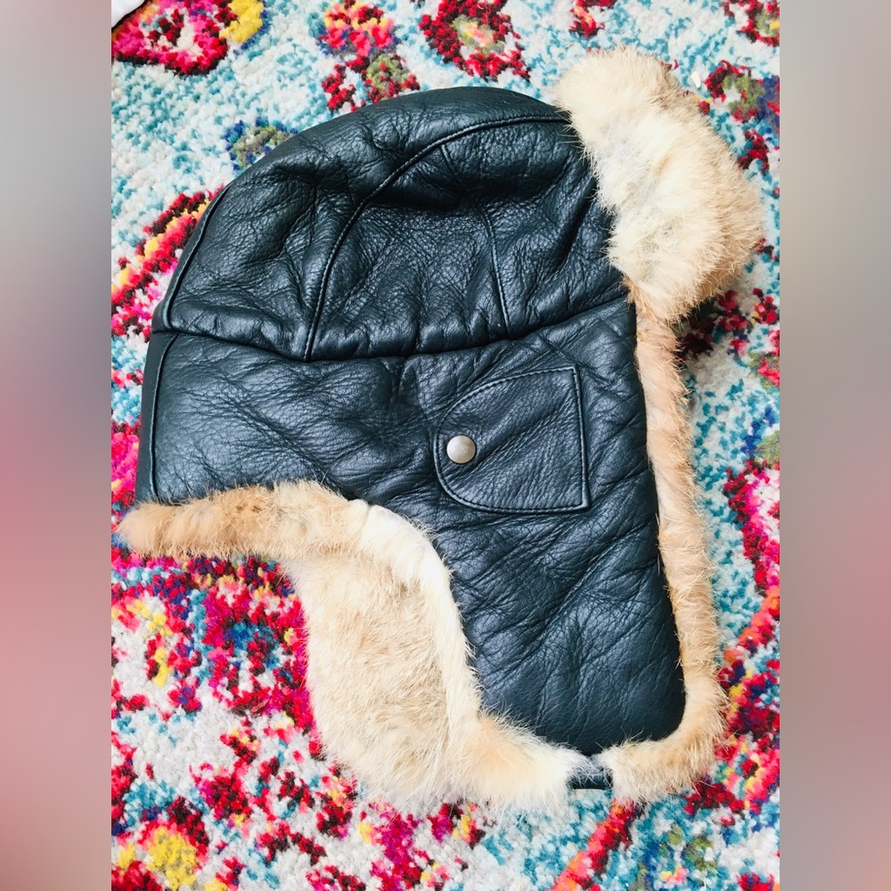 Vintage Leater Mad Bomber